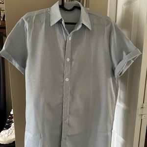 Casual Lightning Blue Blouse - Shirt